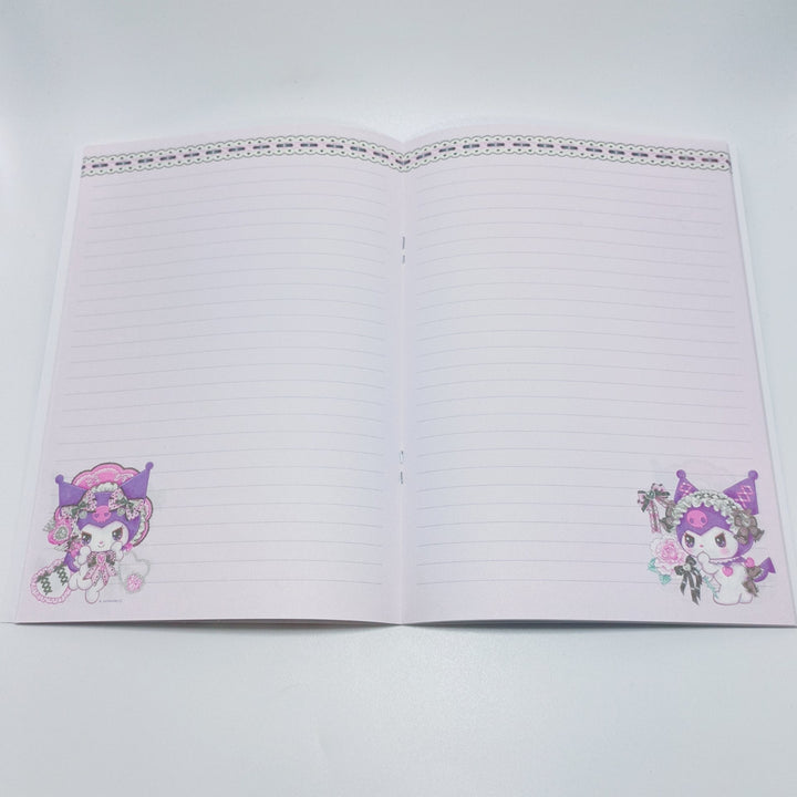 Sanrio Characters x Amenomori Fumika A5 Notebook (Kuromi)