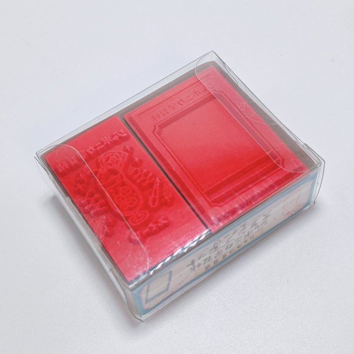Japonica Notebook + Cream Soda Stamp Set (2 pcs.)