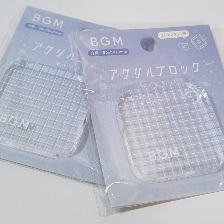 BGM Acrylic Stamp Pad (50mm x 50mm)