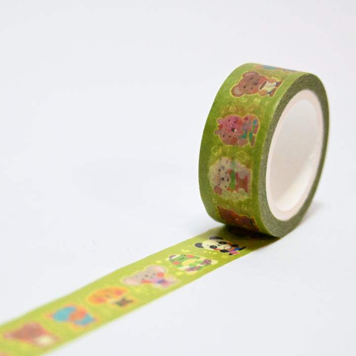 (MT120) Original Rainbowholic x Tazdaunicorn Cozy Hobbies Washi Tape