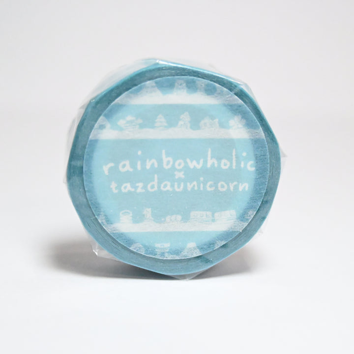 (MT111) Original Rainbowholic x Tazdaunicorn Japan Snowman Washi Tape
