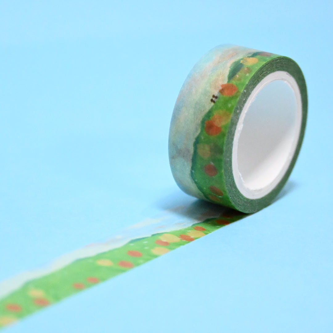 (MT129) Original Rainbowholic x Tazdaunicorn Beautiful Scenery Washi Tape