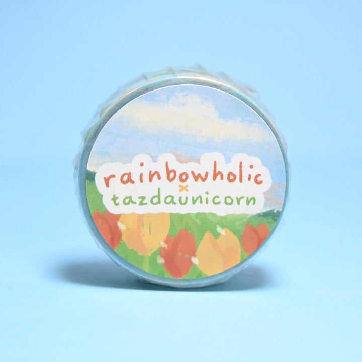 (MT129) Original Rainbowholic x Tazdaunicorn Beautiful Scenery Washi Tape