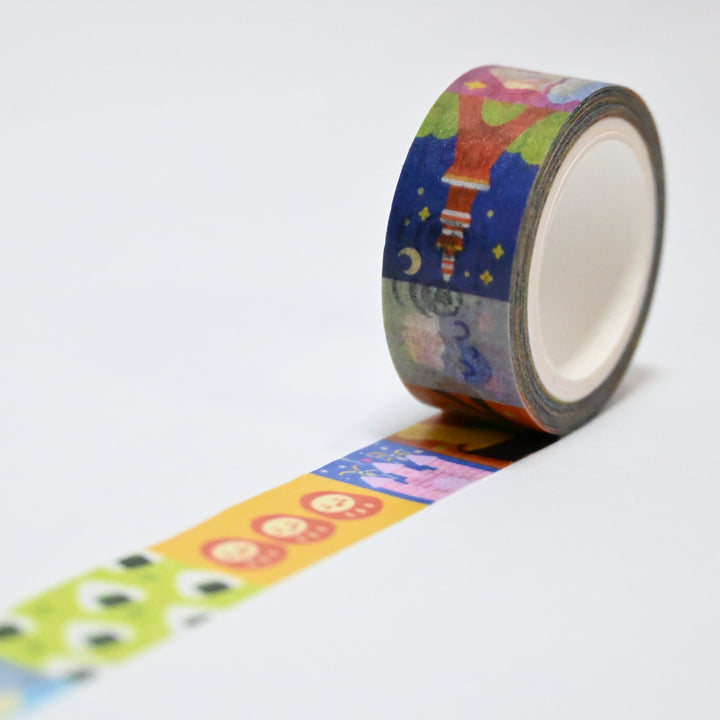 (MT132) Original Rainbowholic x Tazdaunicorn Tokyo Washi Tape