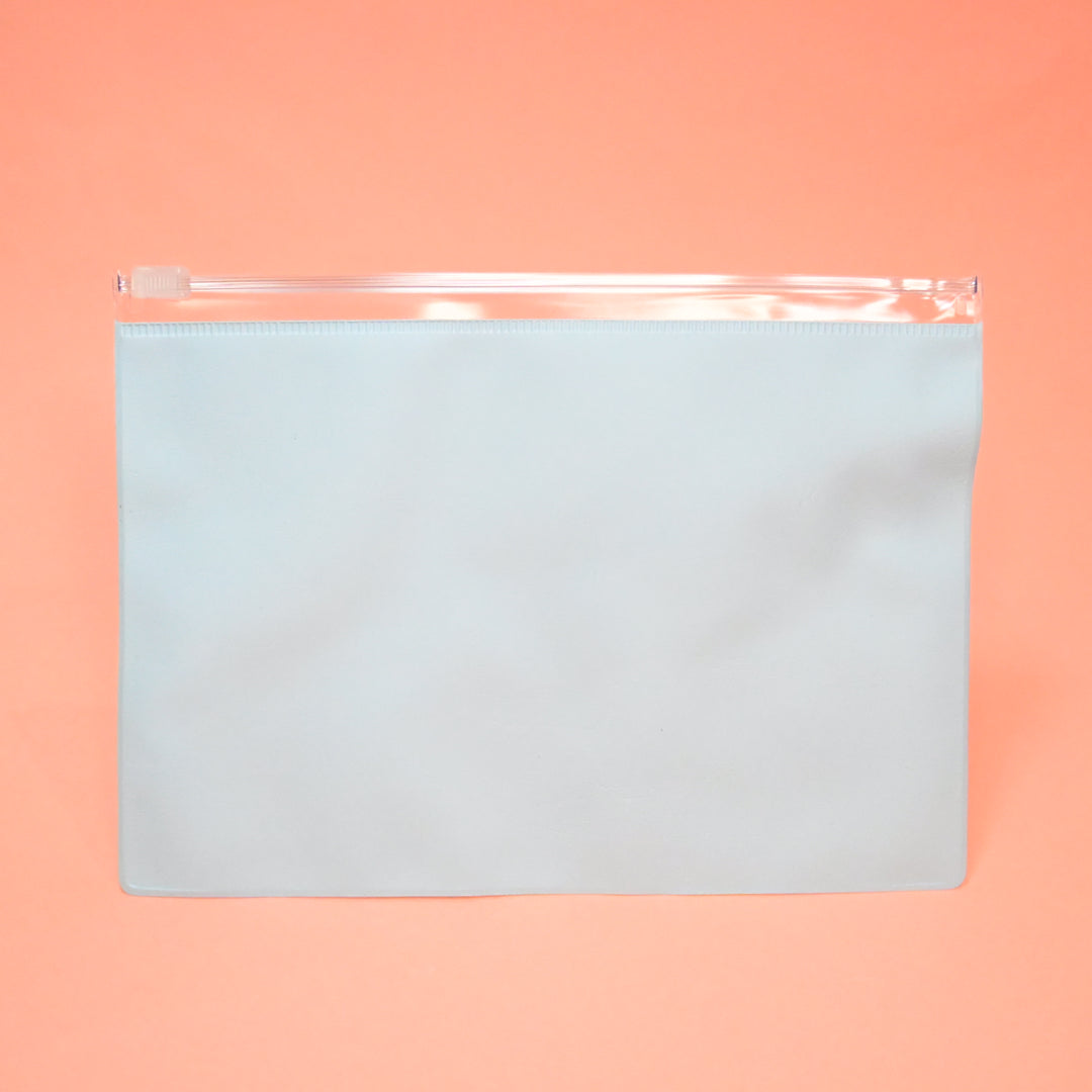 Rainbowholic x Karel Capek Blue Flat Pouch + Sticker Sheet