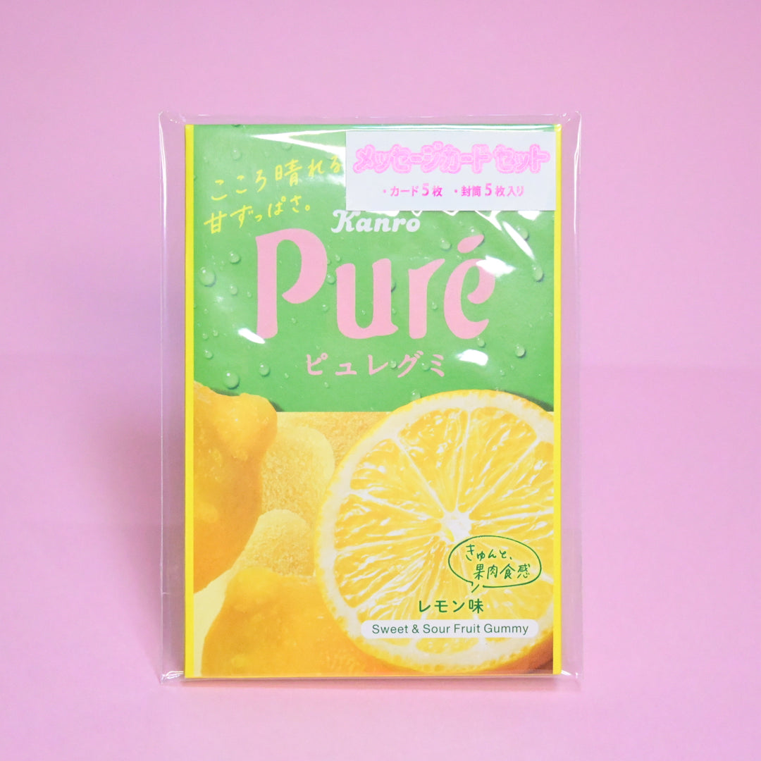 Puré Gummies Mini Letter Message Cards