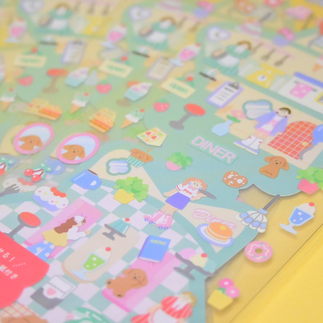 Q-lia Compact My Day Sticker Sheet (5 Variants)
