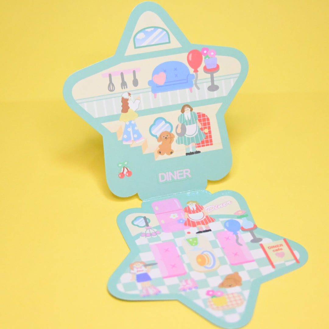 Q-lia Compact My Day Sticker Sheet (5 Variants)