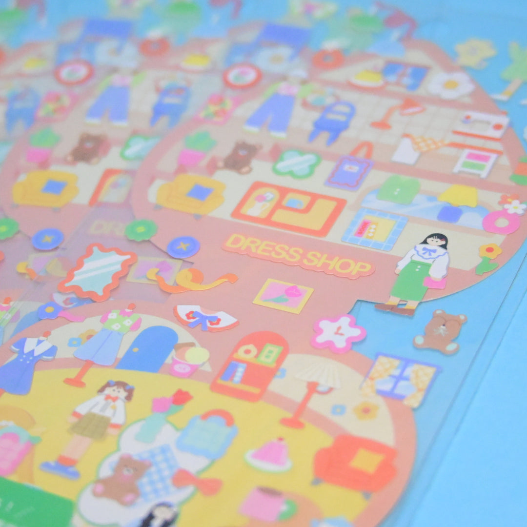 Q-lia Compact My Day Sticker Sheet (5 Variants)