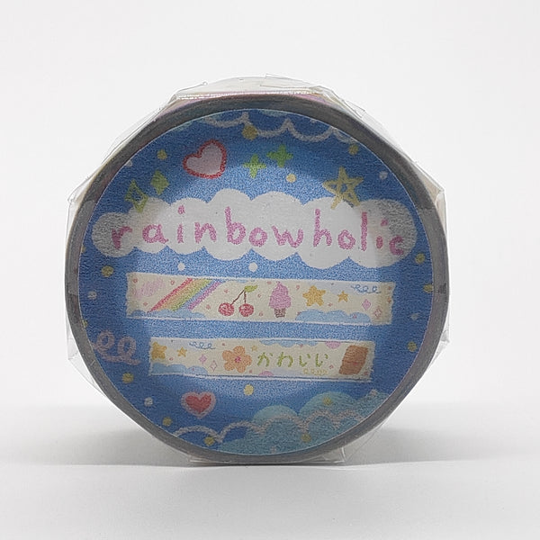 (MT012) Original Rainbow & Icecream Washi Tape