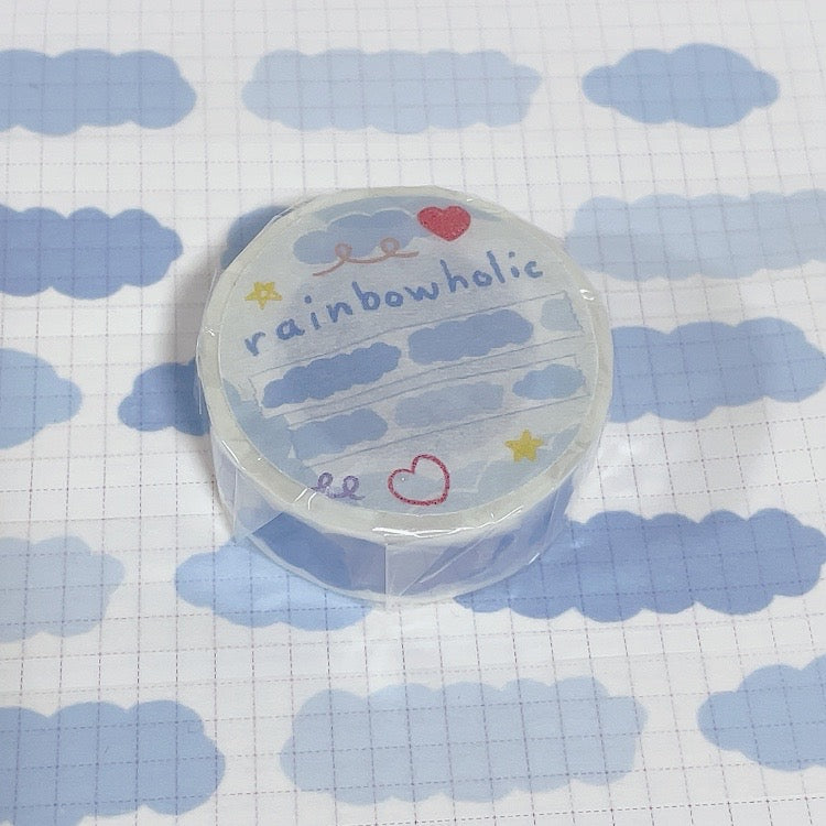 (MT003) Original Basic Clouds Washi Tape