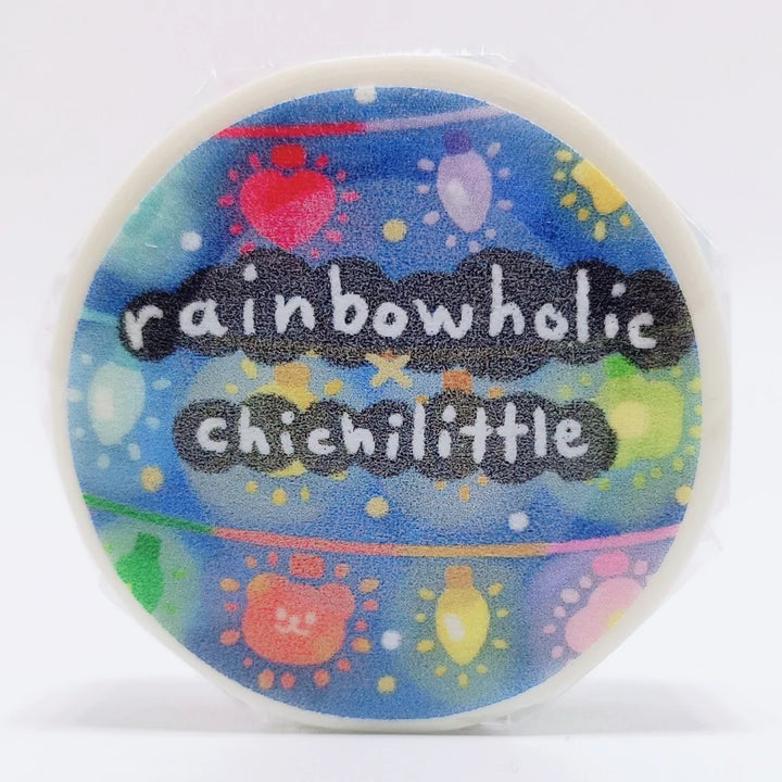 Original Rainbowholic x Chichilittle Rainbow Lights Washi Tape