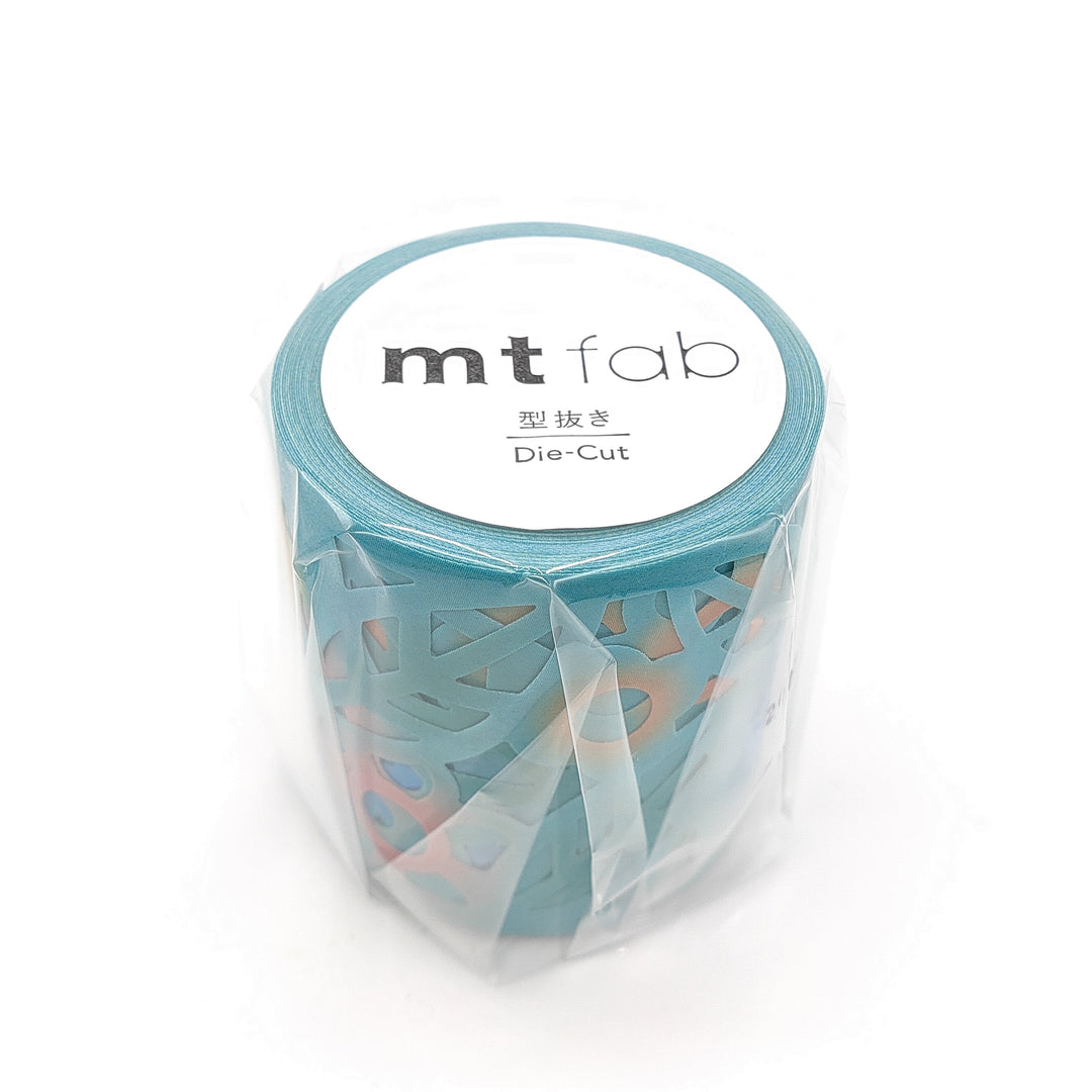 mt fab Die-Cut Wide Washi Tape (Flower Cutout)