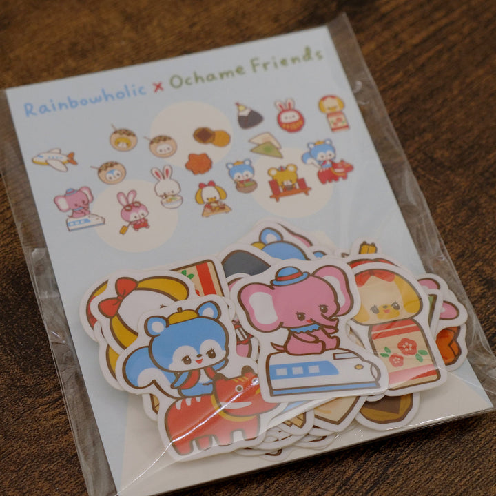 (FS001) Rainbowholic x Ochame Friends Japan Trip Flake Seal