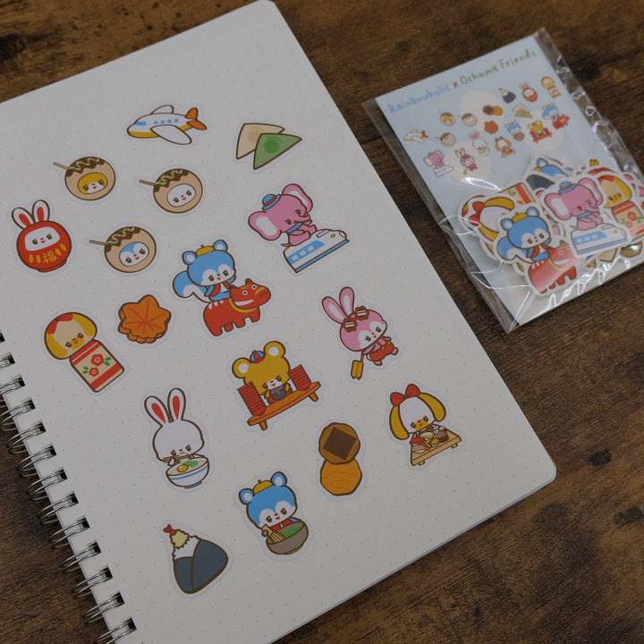 (FS001) Rainbowholic x Ochame Friends Japan Trip Flake Seal