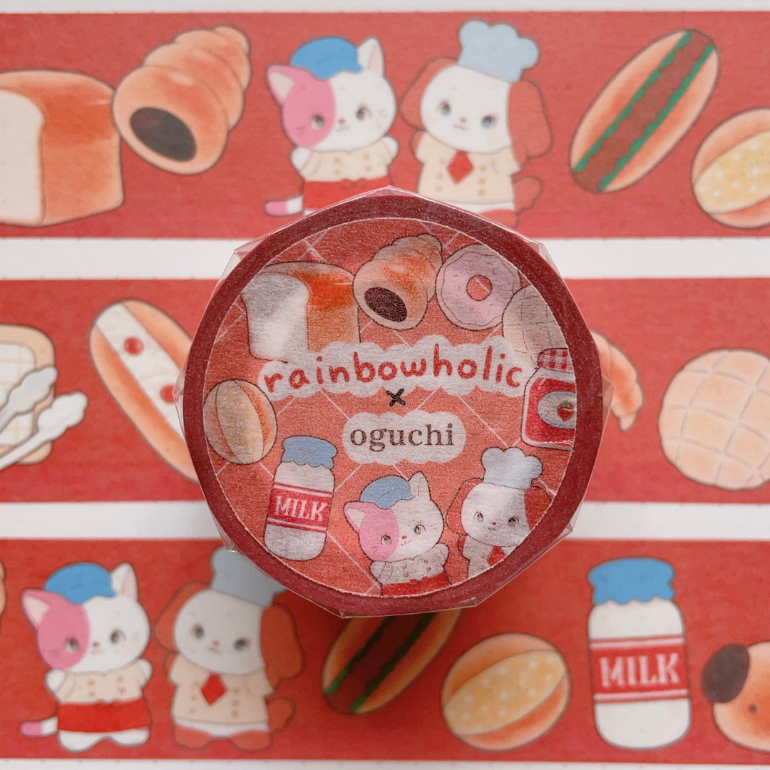 (MT082) Rainbowholic x oguchi Bakery 3cm Washi Tape