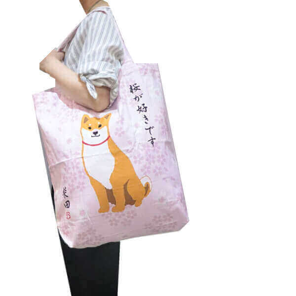 Shibata-san BIG Tote Bag (sakura)