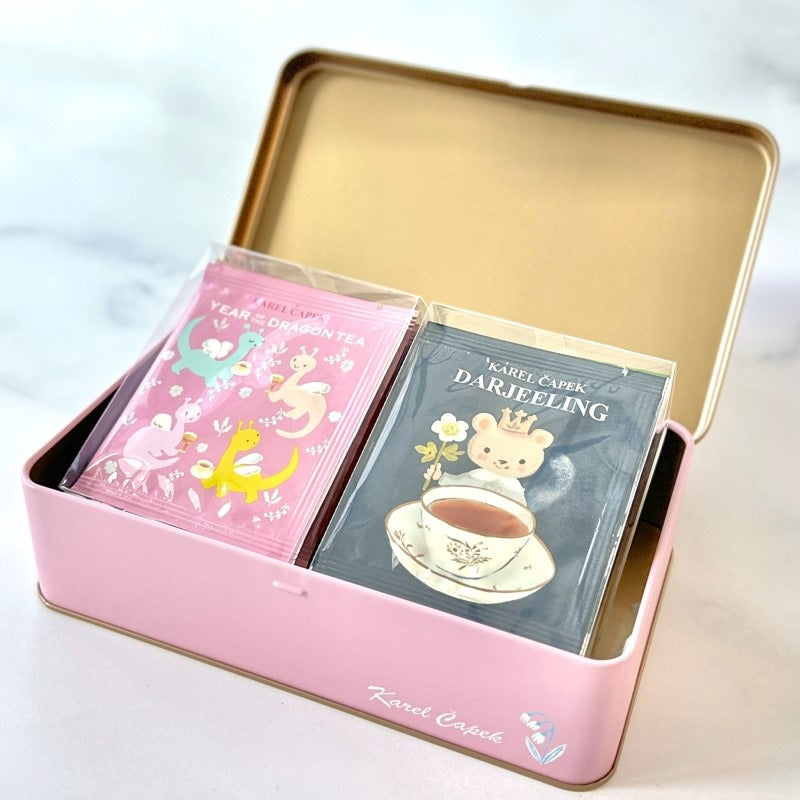 Karel Capek Tea Lover Tin Can/ Tea-time favourites (10 pcs.)