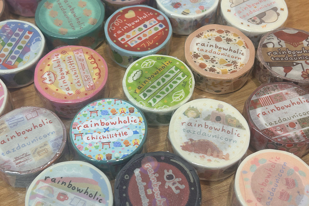 [LUCKY BOX] Rainbowholic Washi Tapes (35pcs)