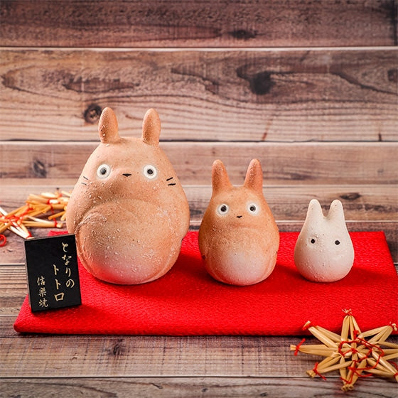 [Pre-pedido] Set de figuras Sigaraki-yaki de Mi vecino Totoro (3 uds.)