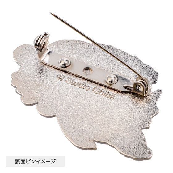 My Neighbor Totoro Metal Brooch Pin / totoro flower