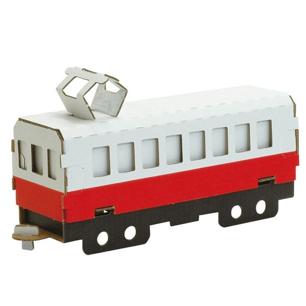 hacomo Cardboard Craft Kit / Train Set (3 pcs.)