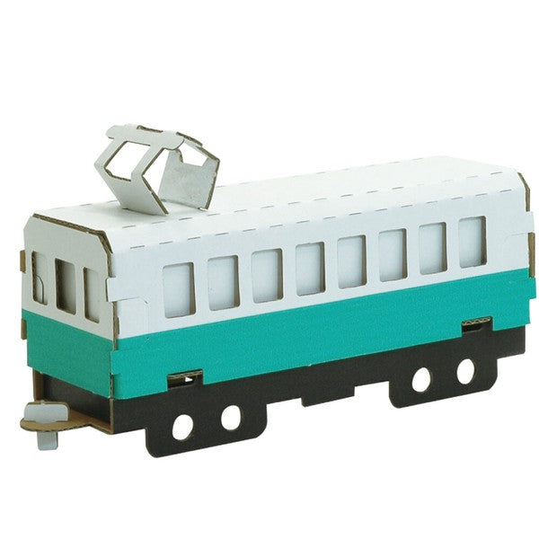 hacomo Cardboard Craft Kit / Train Set (3 pcs.)