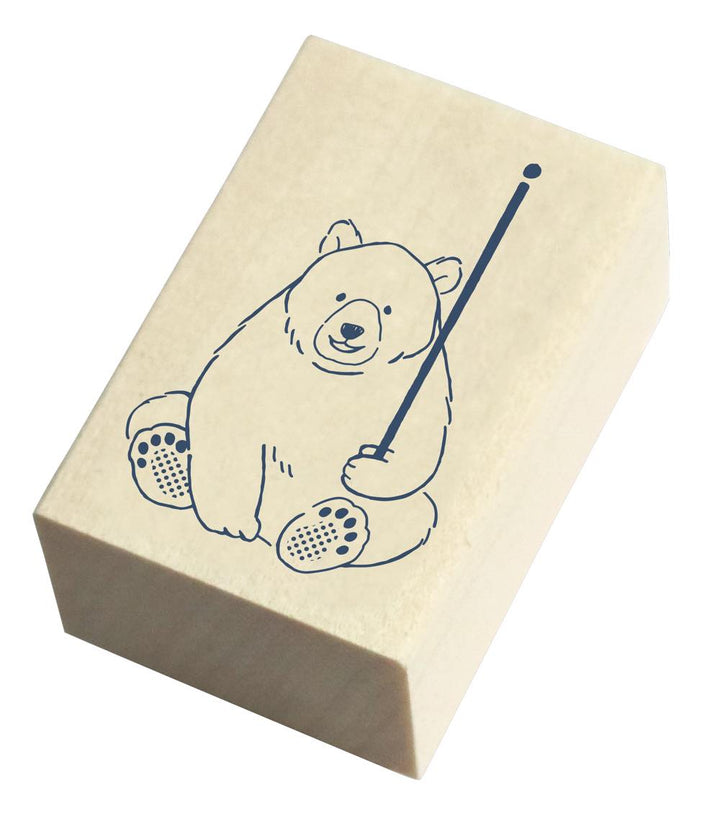 Beverly Wooden Stamp (bear)