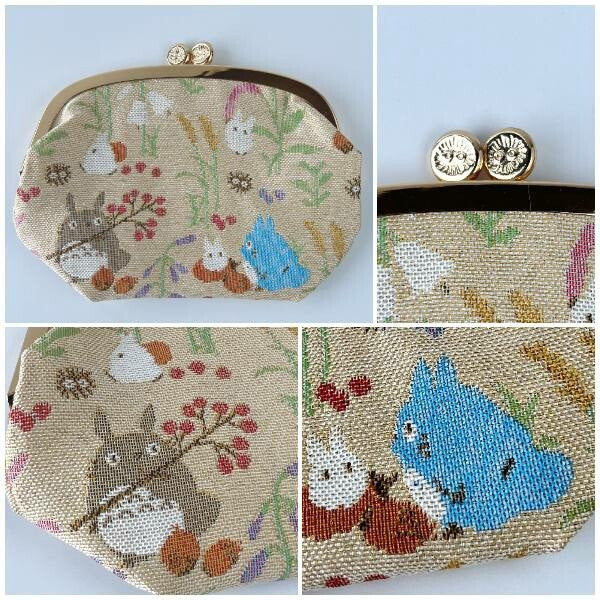 Studio Ghibli My Neighborhood Totoro Embroidered Purse