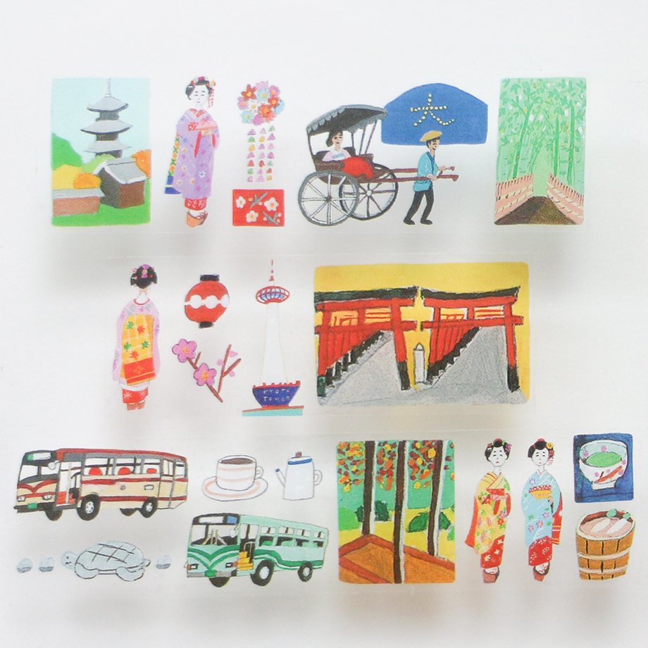 Ai Okino Kyoto Transparent Masking Tape