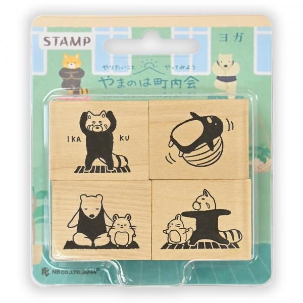 [Pre-order] Mountain Neighborhood Association wooden stamp set (8 designs available)