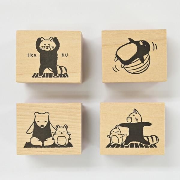 [Pre-order] Mountain Neighborhood Association wooden stamp set (8 designs available)
