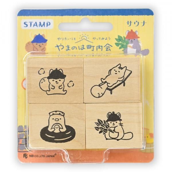 [Pre-order] Mountain Neighborhood Association wooden stamp set (8 designs available)
