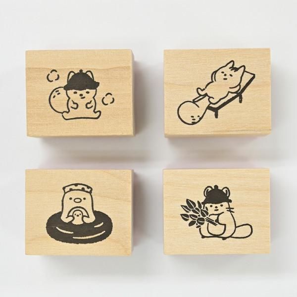 [Pre-order] Mountain Neighborhood Association wooden stamp set (8 designs available)