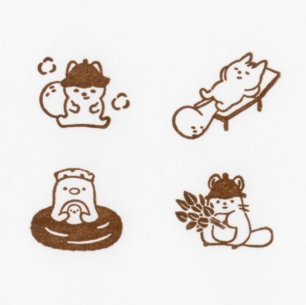 [Pre-order] Mountain Neighborhood Association wooden stamp set (8 designs available)