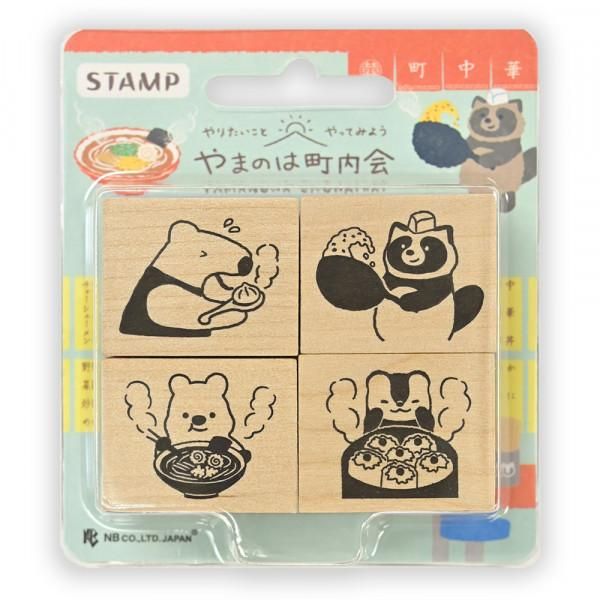 [Pre-order] Mountain Neighborhood Association wooden stamp set (8 designs available)