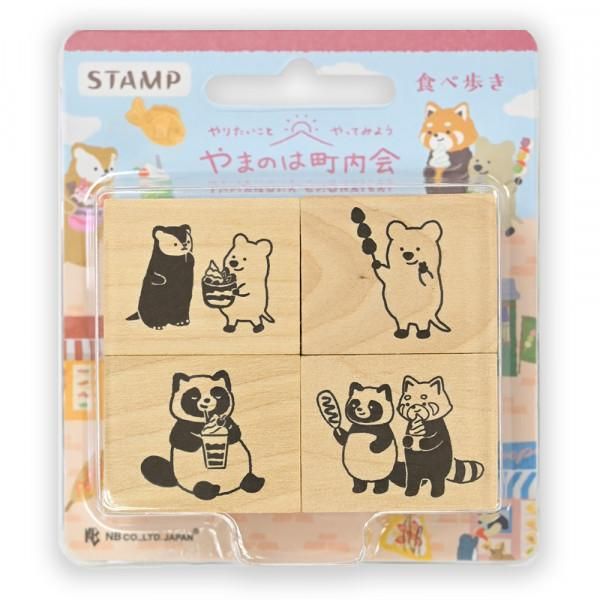 [Pre-order] Mountain Neighborhood Association wooden stamp set (8 designs available)
