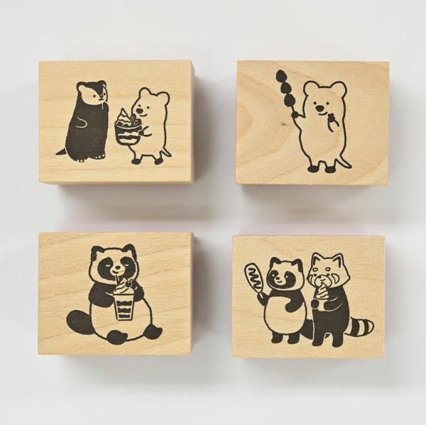 [Pre-order] Mountain Neighborhood Association wooden stamp set (8 designs available)