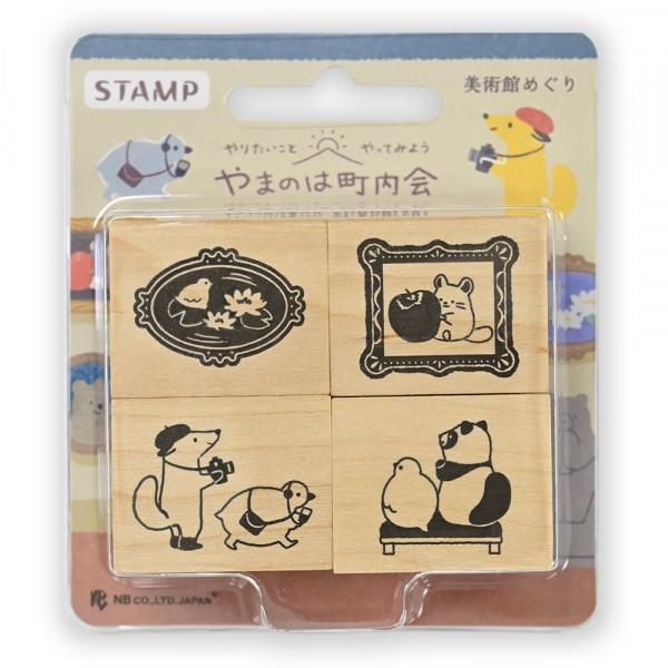 [Pre-order] Mountain Neighborhood Association wooden stamp set (8 designs available)
