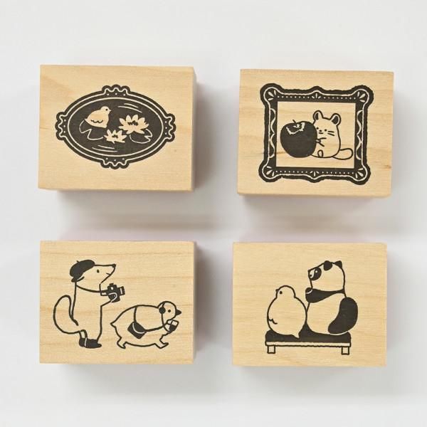 [Pre-order] Mountain Neighborhood Association wooden stamp set (8 designs available)