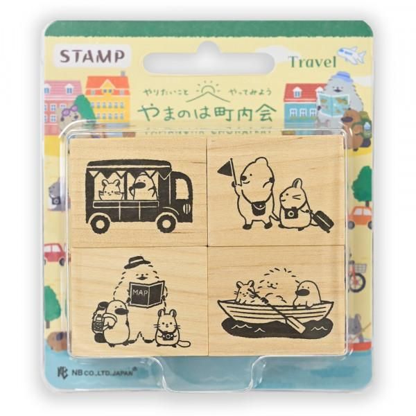 [Pre-order] Mountain Neighborhood Association wooden stamp set (8 designs available)