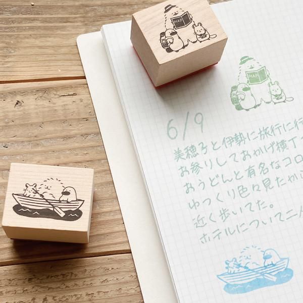 [Pre-order] Mountain Neighborhood Association wooden stamp set (8 designs available)