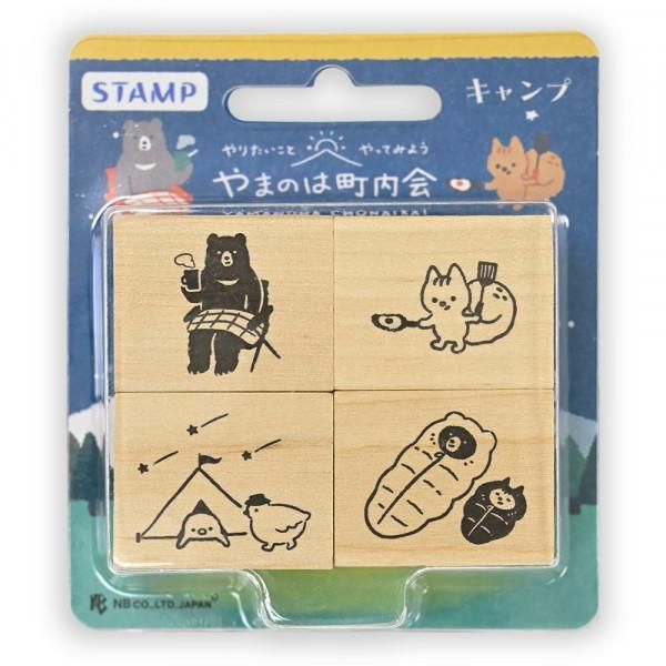 [Pre-order] Mountain Neighborhood Association wooden stamp set (8 designs available)