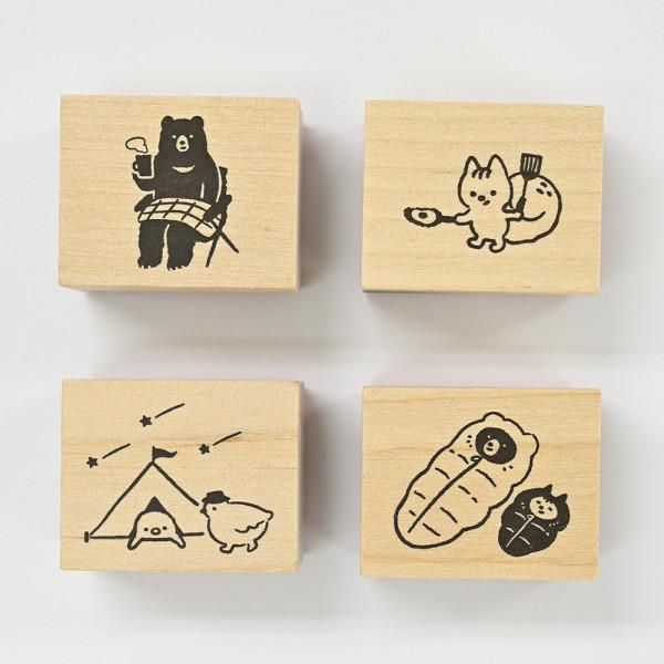 [Pre-order] Mountain Neighborhood Association wooden stamp set (8 designs available)