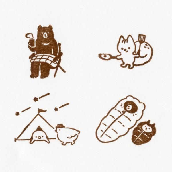 [Pre-order] Mountain Neighborhood Association wooden stamp set (8 designs available)
