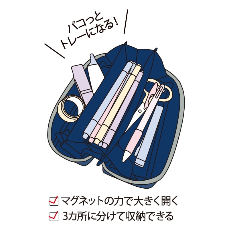 [Pre-order] Paco-Tray Clear Pen Case