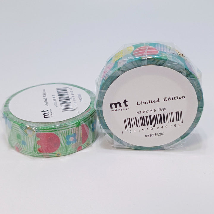 MT Limited Edition Masking Tape Set (2pcs.) [Grass and Flower]