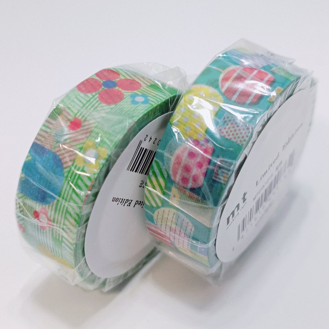 MT Limited Edition Masking Tape Set (2pcs.) [Grass and Flower]