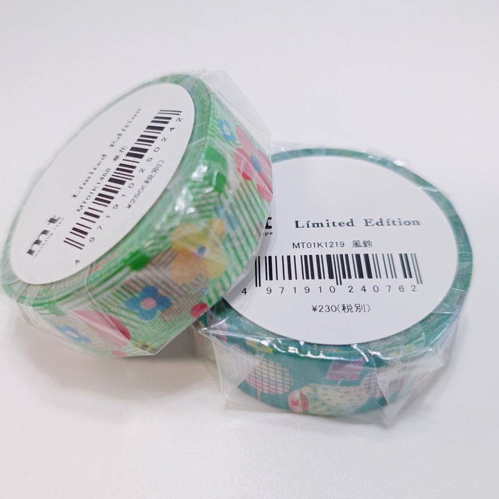 MT Limited Edition Masking Tape Set (2pcs.) [Grass and Flower]