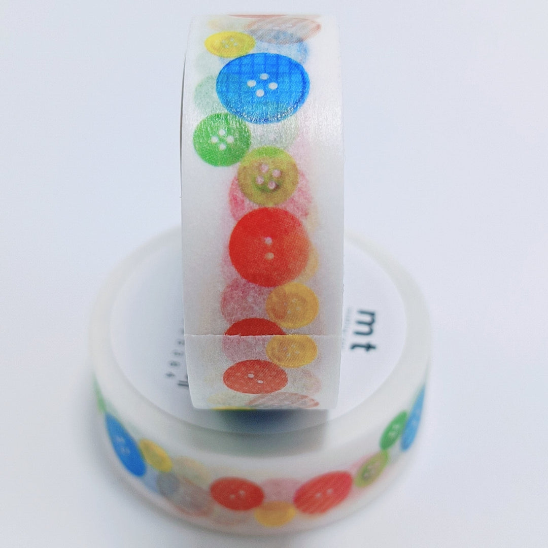 [Limited Edition] mt colorful button washi tape